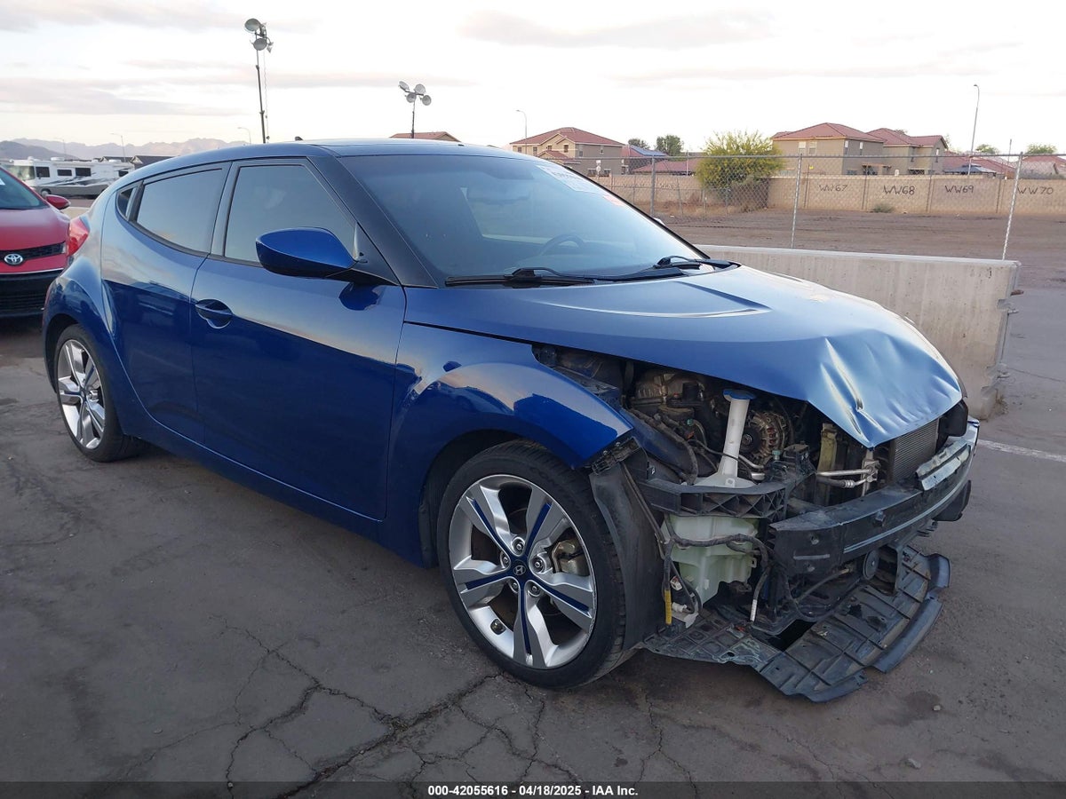 2017 Hyundai Veloster KMHTC6AD2HU316217 Lot 42055616