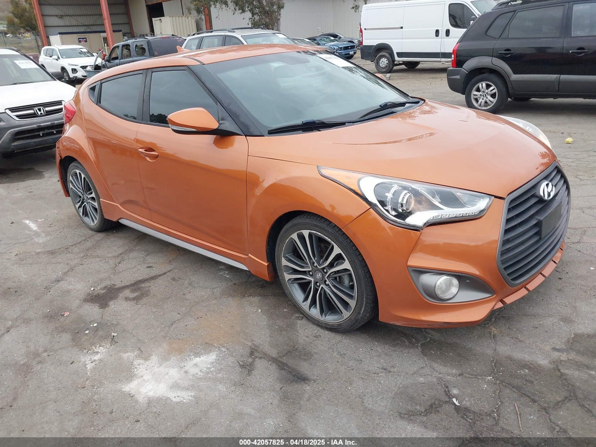 2016 Hyundai Veloster KMHTC6AE4GU303413 Lot 42057825