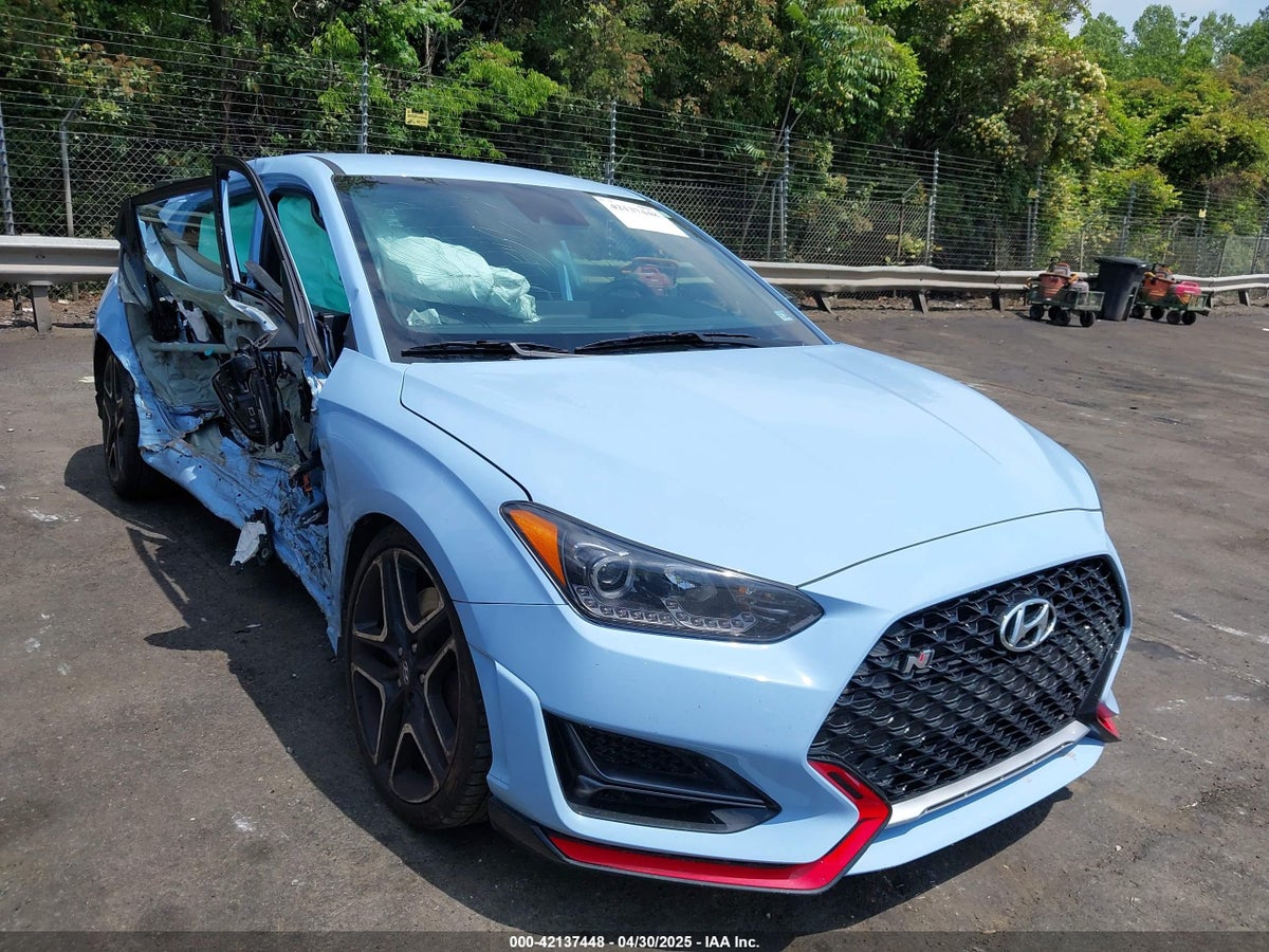 2022 Hyundai Veloster KMHT36AH7NU014310 Lot 42137448