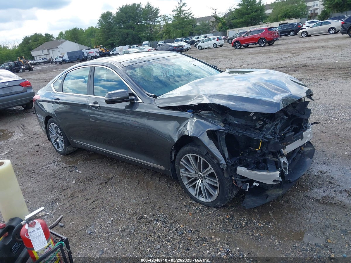 2018 Genesis G80 KMHGN4JE6JU255808 Lot 42348710