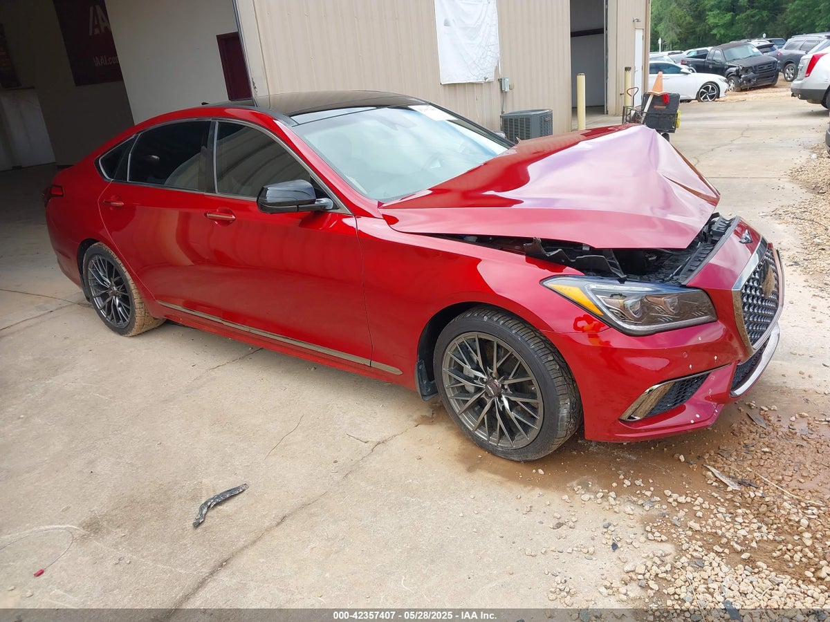2018 Genesis G80 KMHGN4JB7JU279816 Lot 42357407