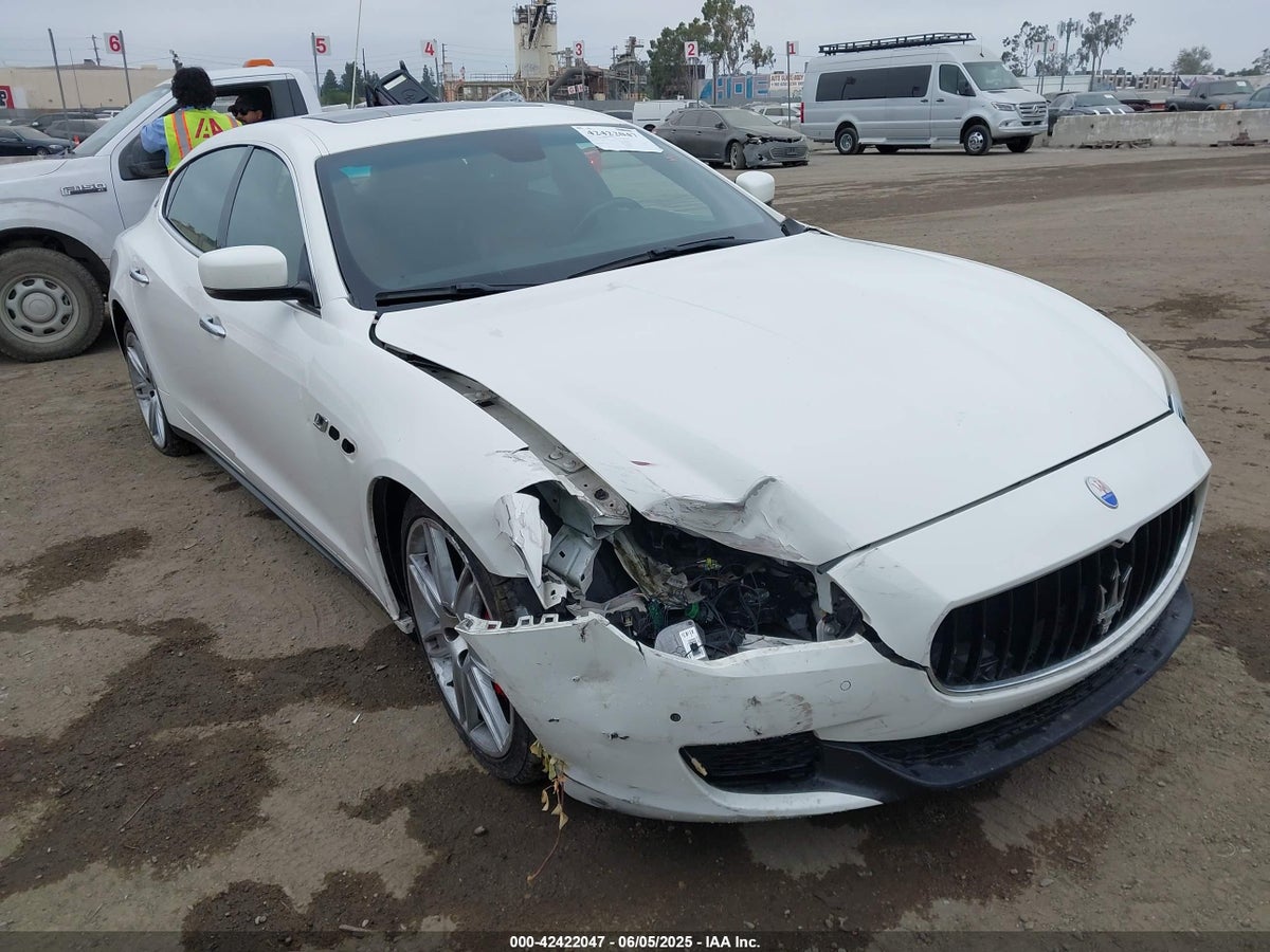 2015 Maserati Quattroporte ZAM56RRA4F1141365 Lot 42422047