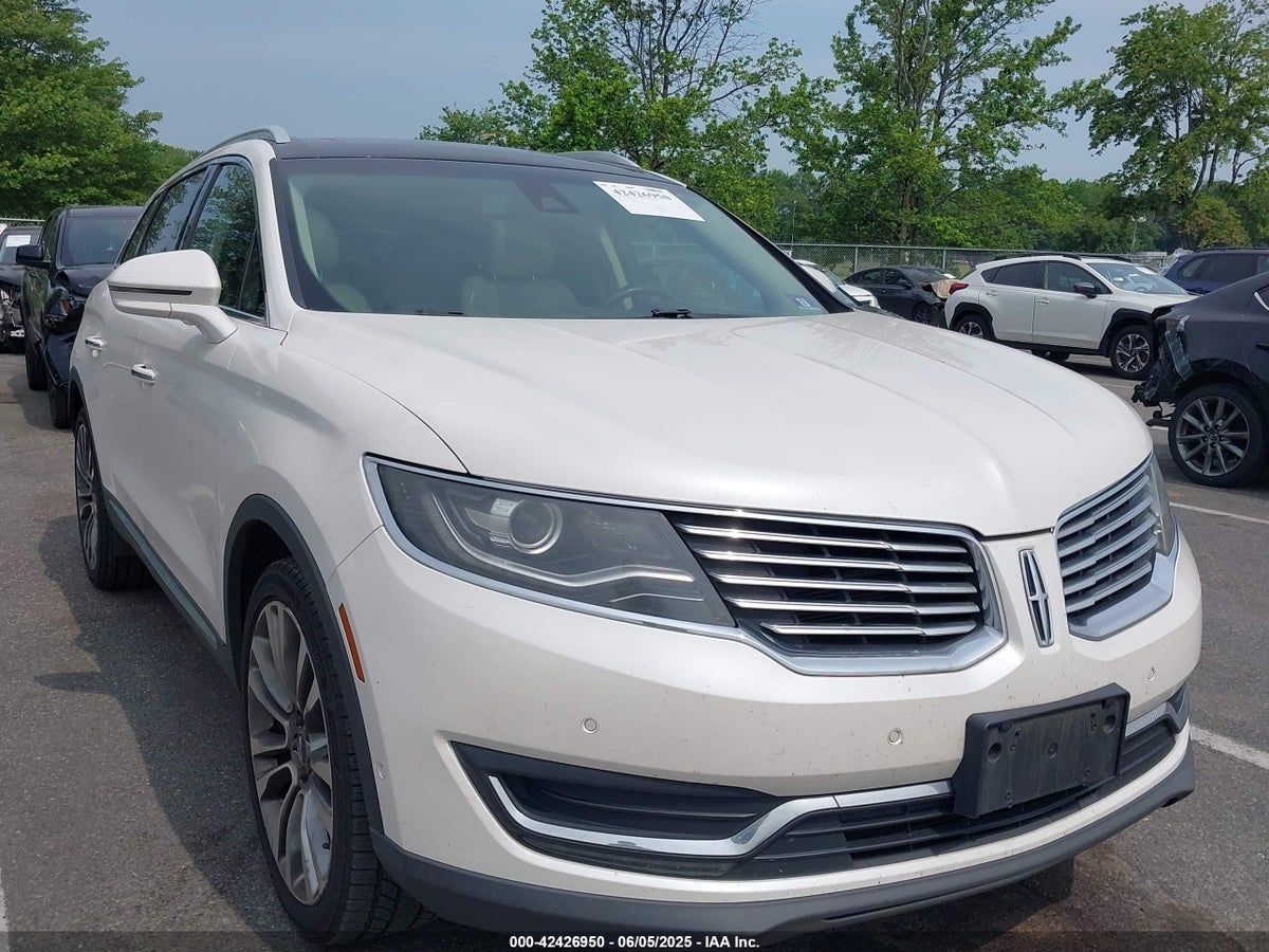 2016 Lincoln MKX 2LMTJ8LRXGBL50859 Lot 42426950