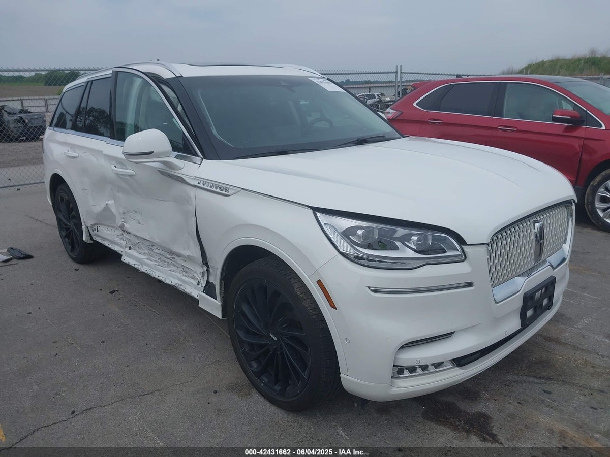 2022 Lincoln Aviator 5LM5J7XC5NGL07327 Lot 42431662