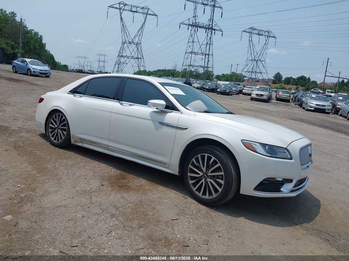 2017 Lincoln Continental 1LN6L9SK7H5637837 Lot 42460245