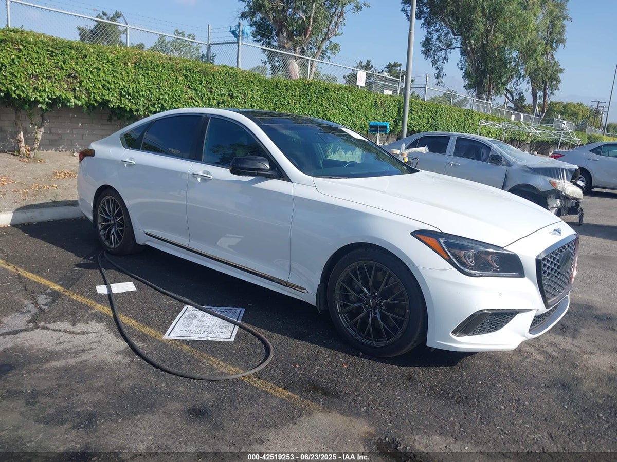 2018 Genesis G80 KMHGN4JB7JU230437 Lot 42519253