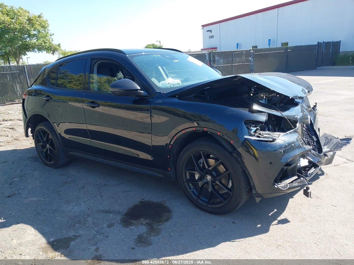 2021 Alfa Romeo Stelvio ZASPAJAN9M7D08400 Lot 42588672