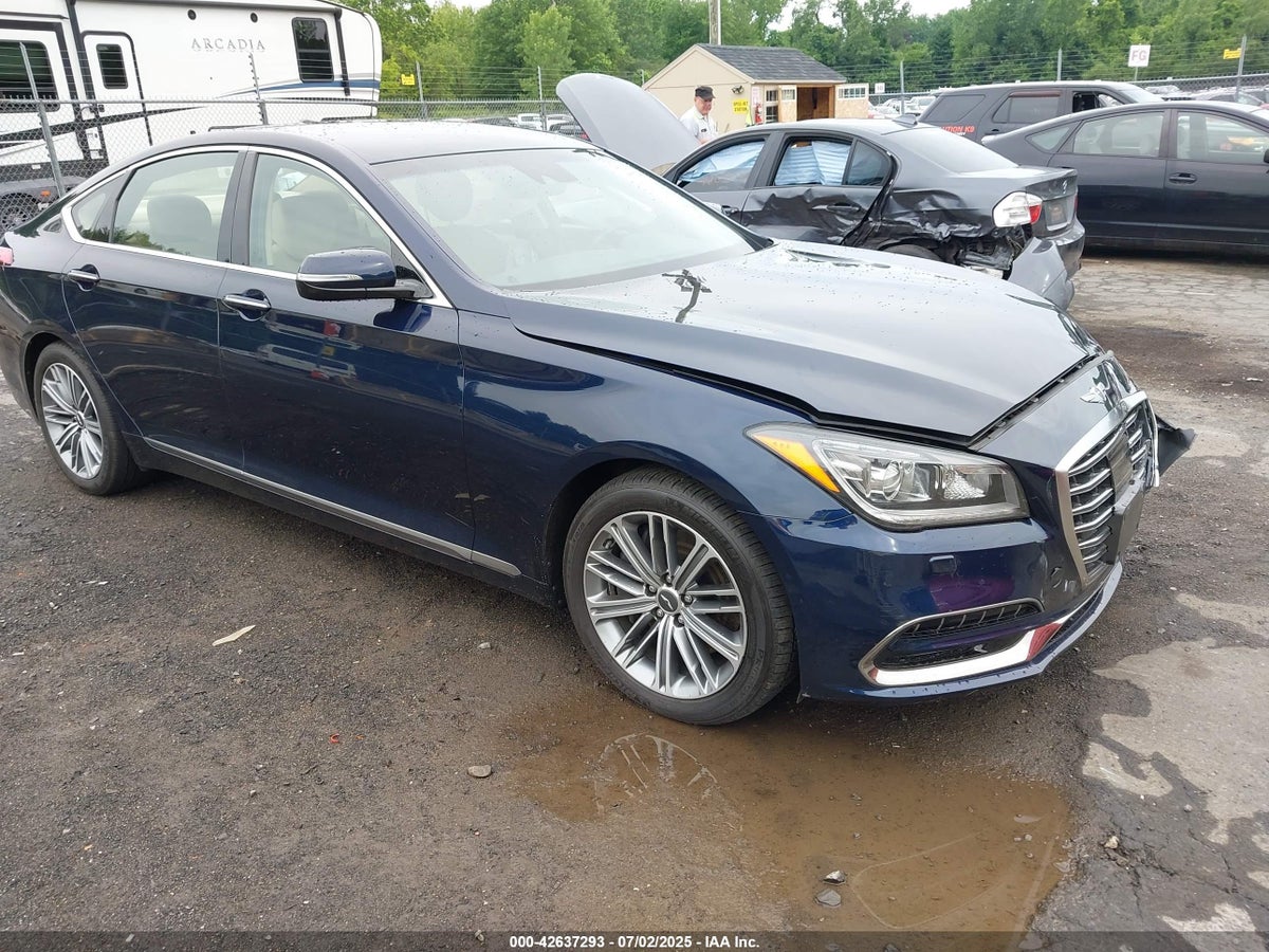 2019 Genesis G80 KMHGN4JE3KU290369 Lot 42637293