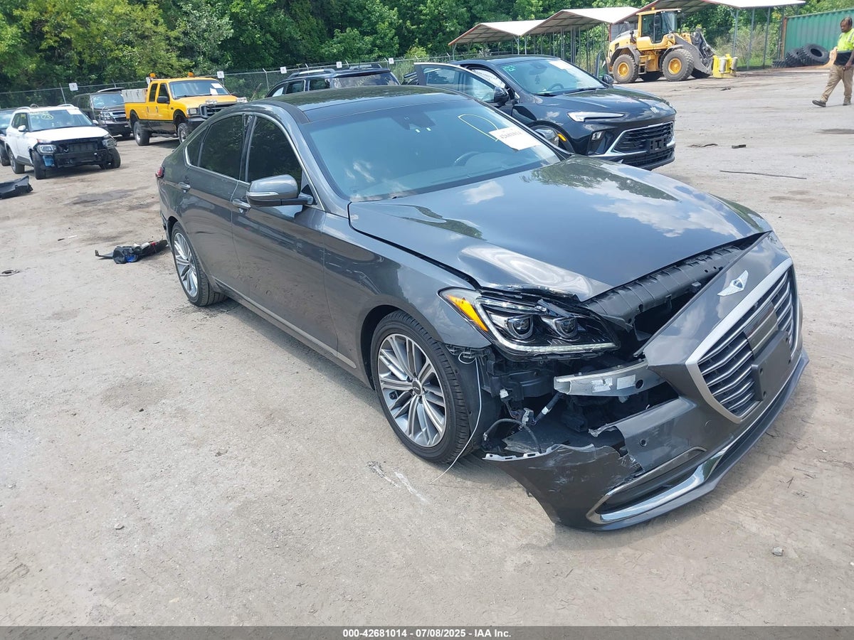 2018 Genesis G80 KMHGN4JE5JU244881 Lot 42681014