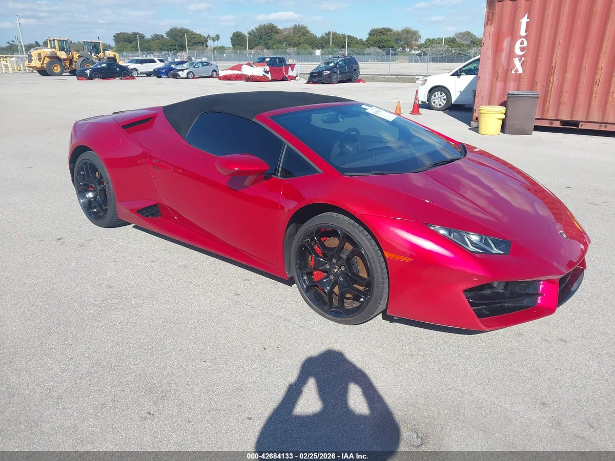 2017 Lamborghini Huracan ZHWUR2ZFXHLA07469 Lot 42684133
