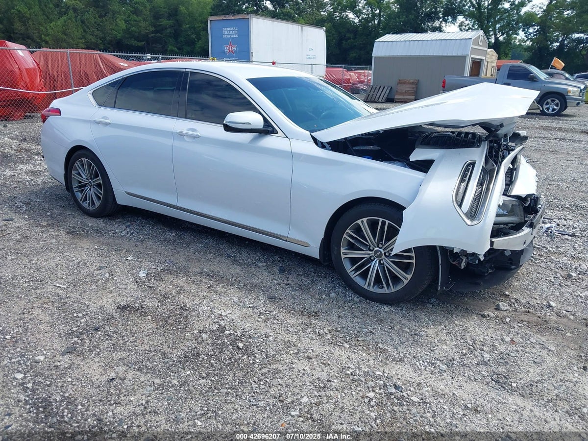 2018 Genesis G80 KMHGN4JE6JU263925 Lot 42696207