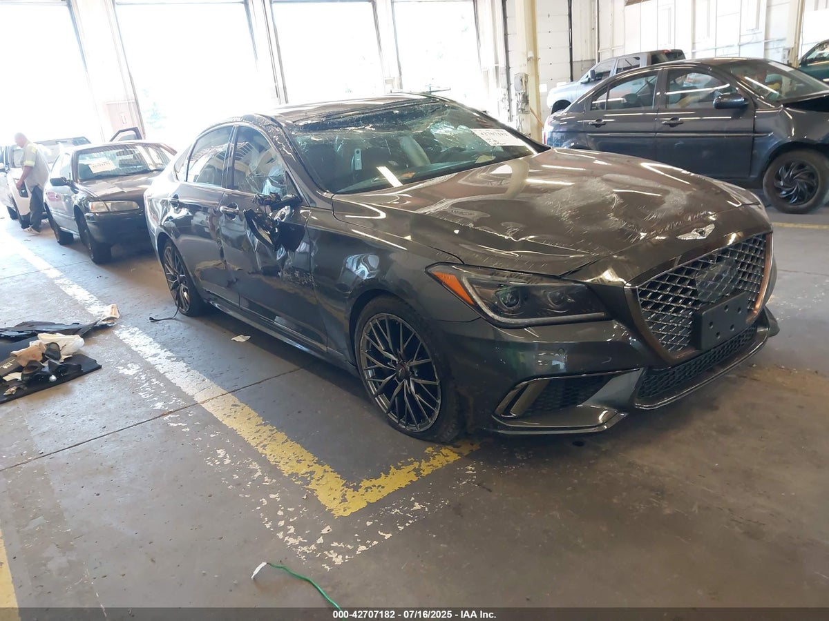 2018 Genesis G80 KMHGN4JB3JU226322 Lot 42707182