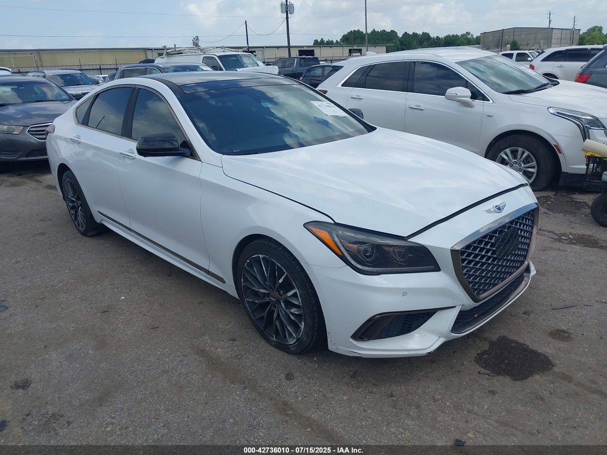 2018 Genesis G80 KMHGN4JB1JU219112 Lot 42736010