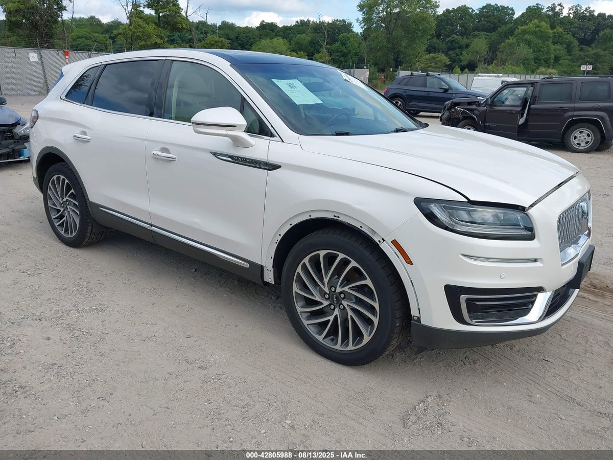 2019 Lincoln Nautilus 2LMPJ8L98KBL22522 Lot 42805988