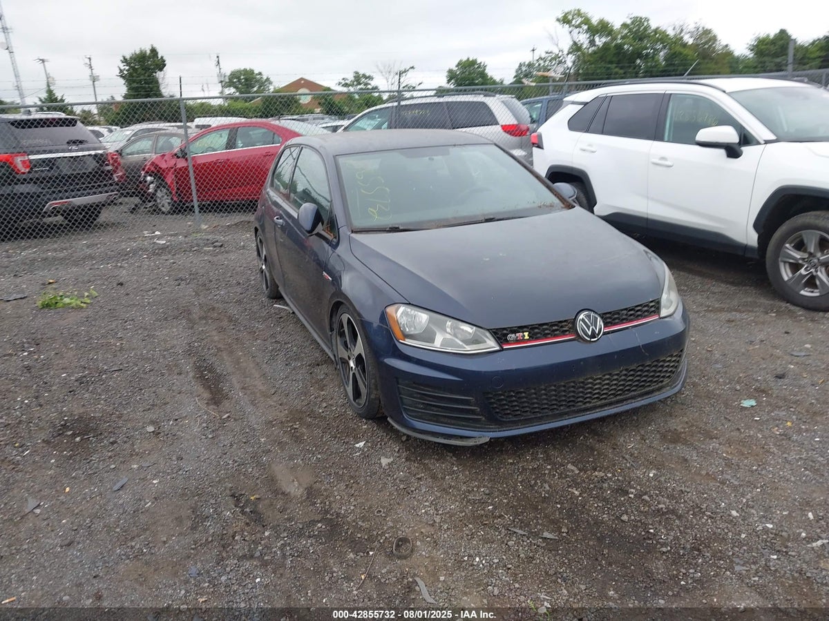 2015 Volkswagen Golf GTI 3VWYT7AU7FM051468 Lot 42855732