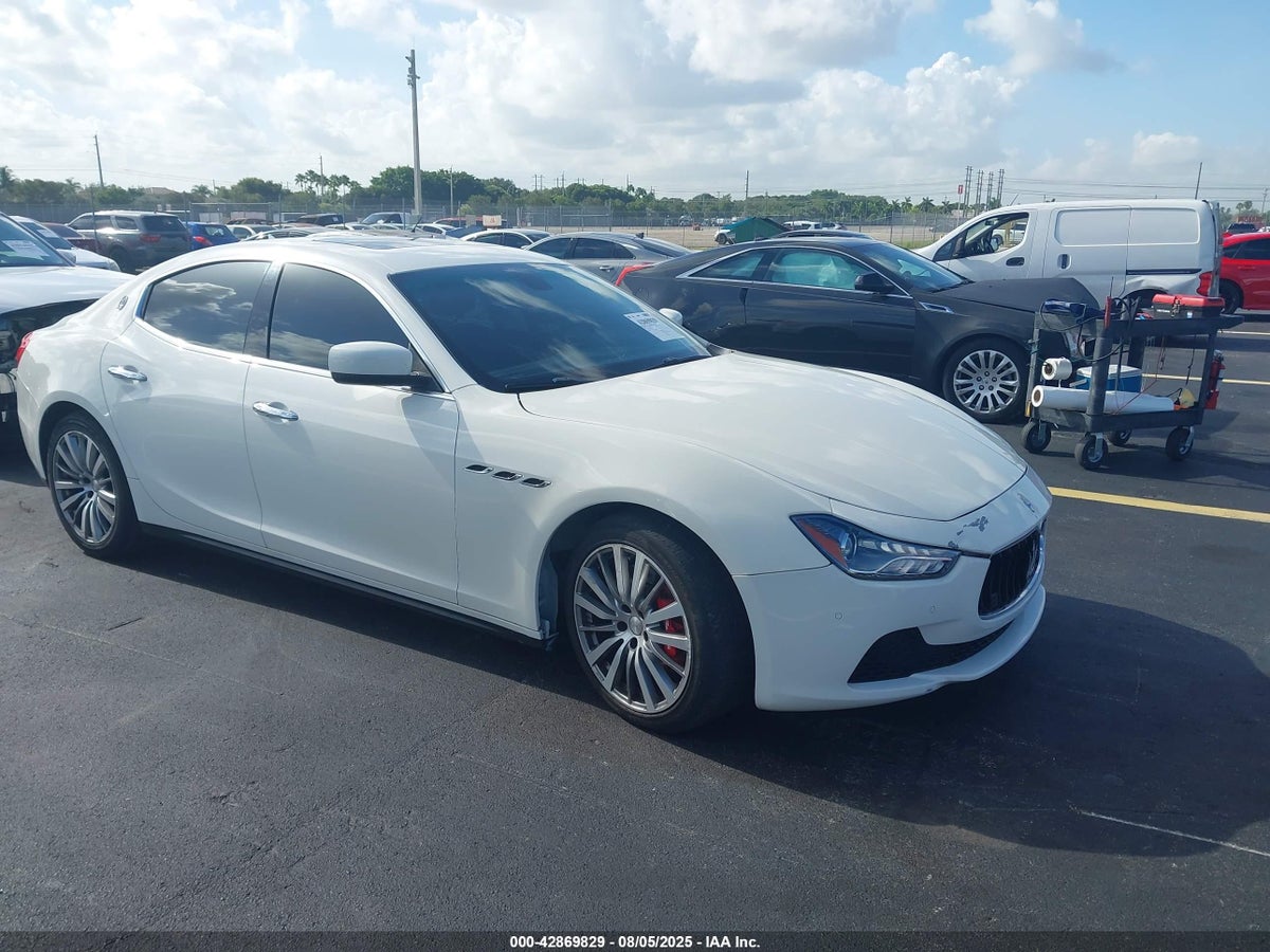 2016 Maserati Ghibli ZAM57RSA8G1169761 Lot 42869829