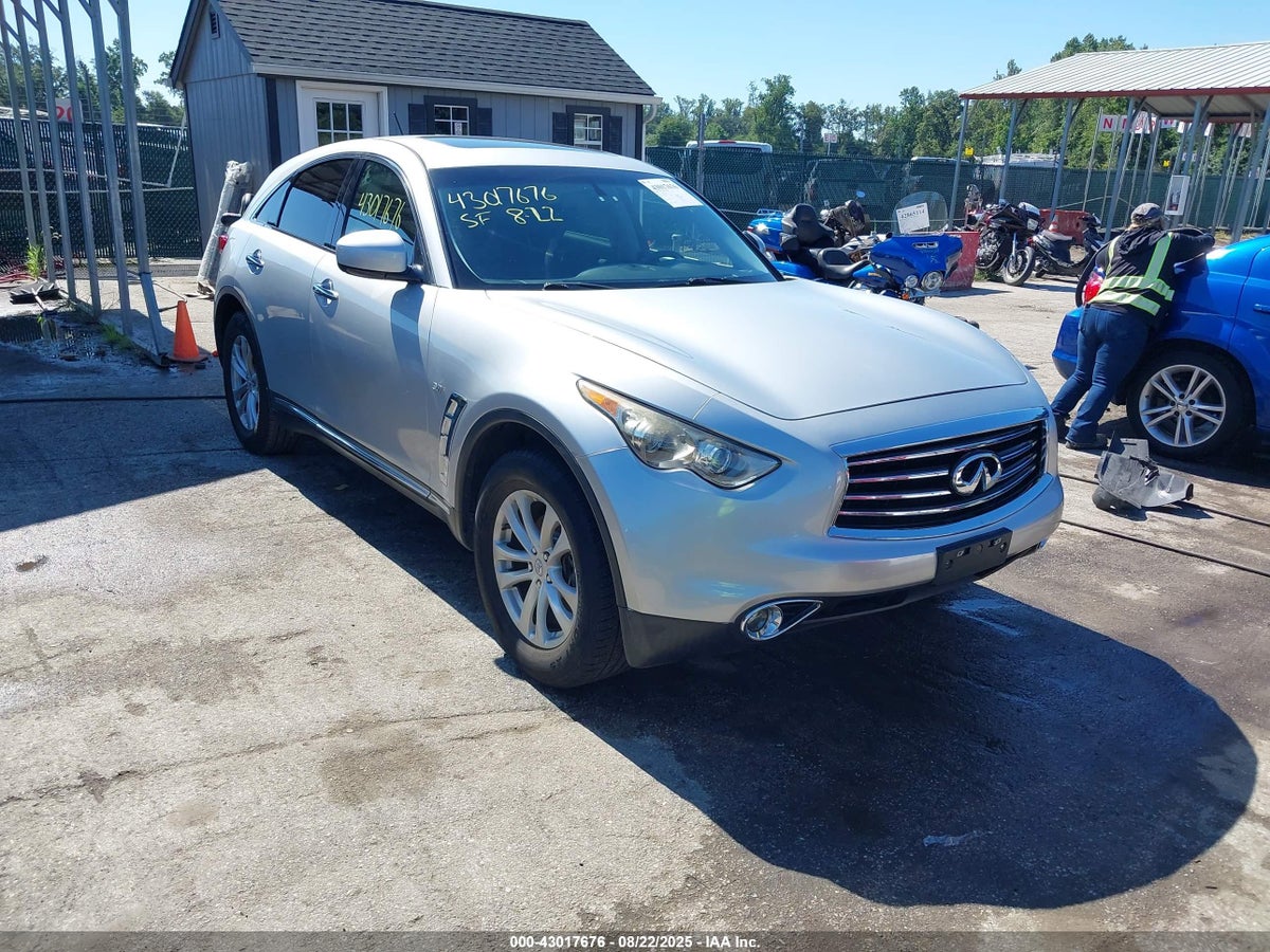 2016 Infiniti QX70 JN8CS1MU8GM670333 Lot 43017676