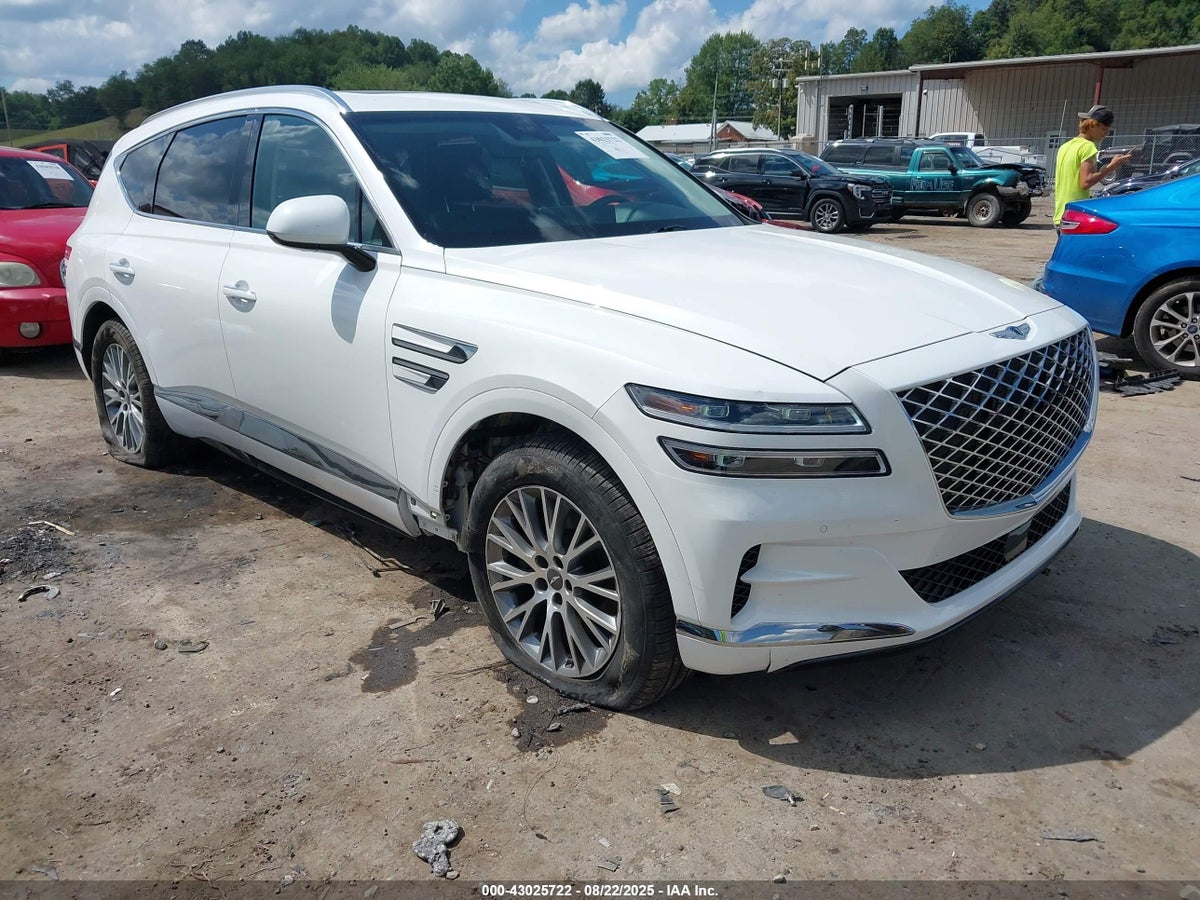 2021 Genesis GV80 KMUHBDSB6MU037505 Lot 43025722