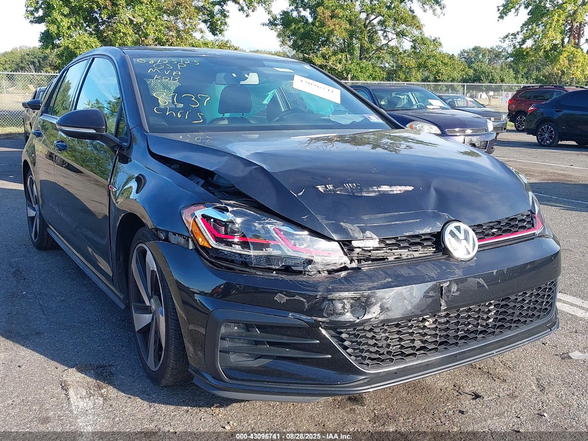 2019 Volkswagen Golf GTI 3VW5T7AU0KM038137 Lot 43096741