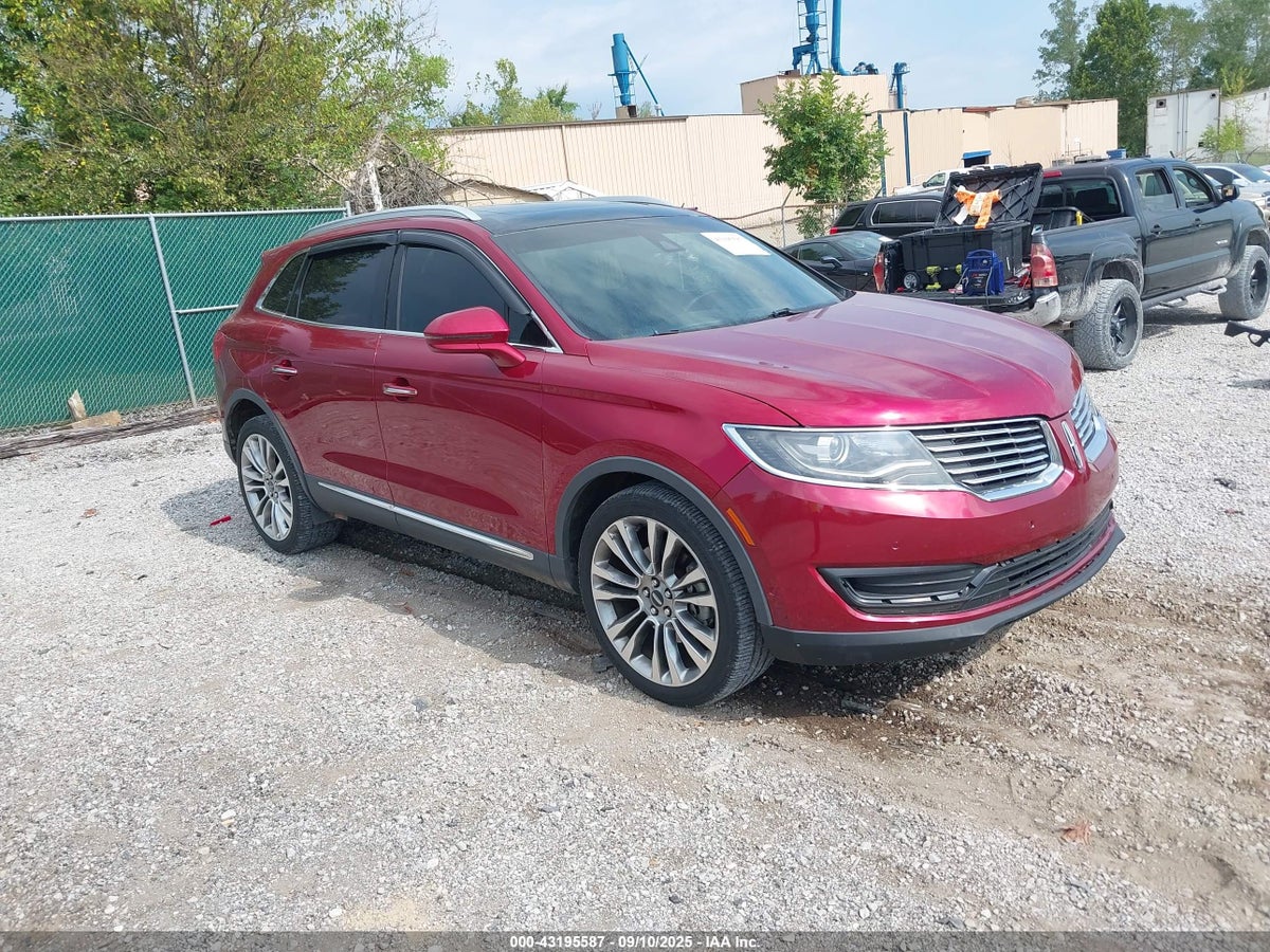 2016 Lincoln MKX 2LMTJ8LP8GBL81008 Lot 43195587