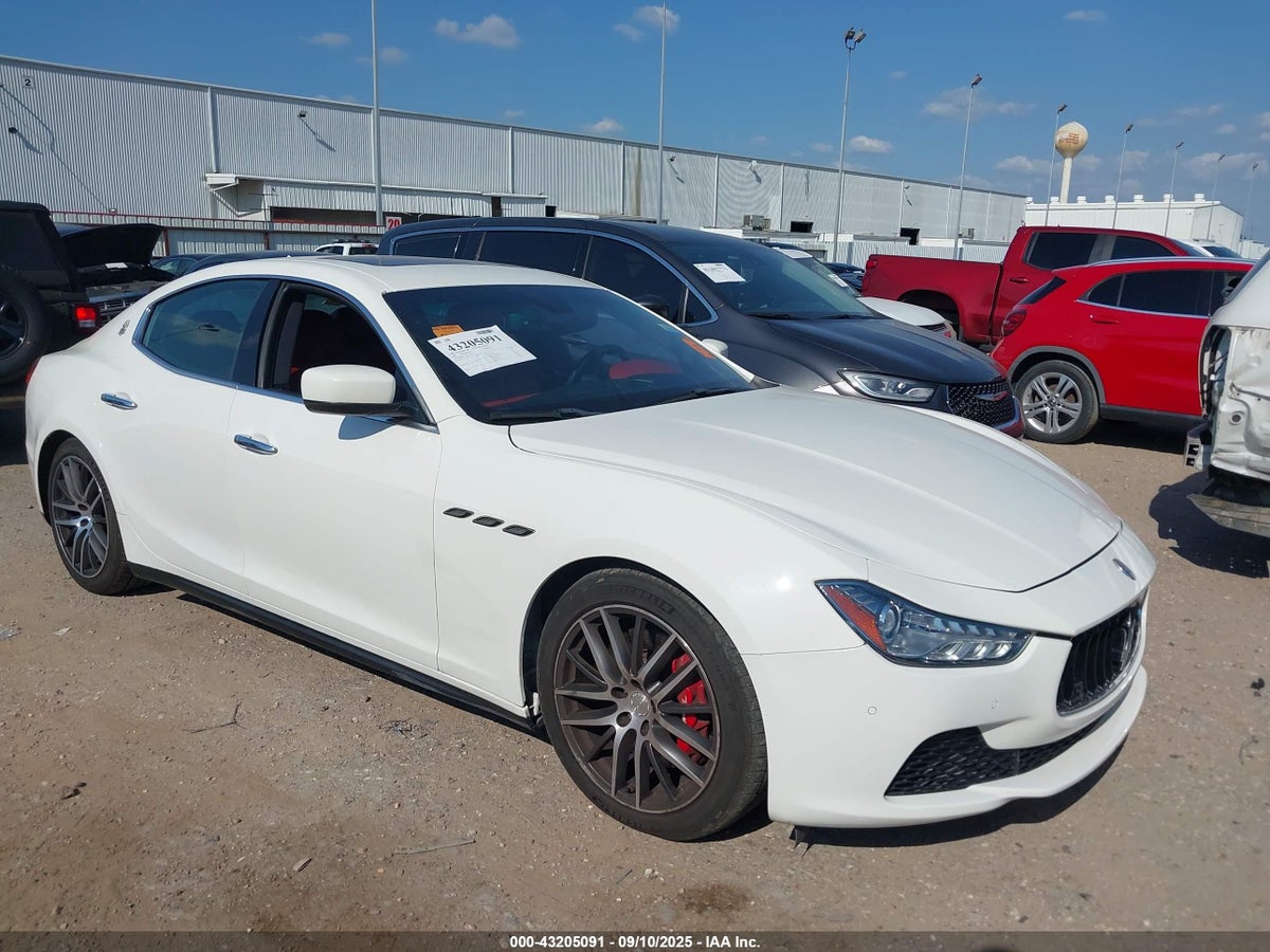 2015 Maserati Ghibli ZAM57RTA6F1138473 Lot 43205091