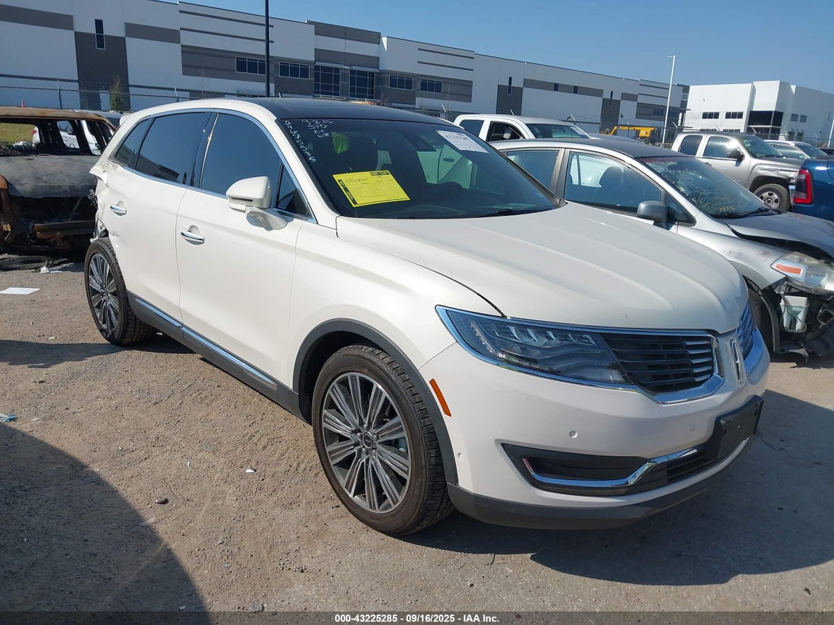 2016 Lincoln MKX 2LMPJ7JP2GBL88731 Lot 43225285