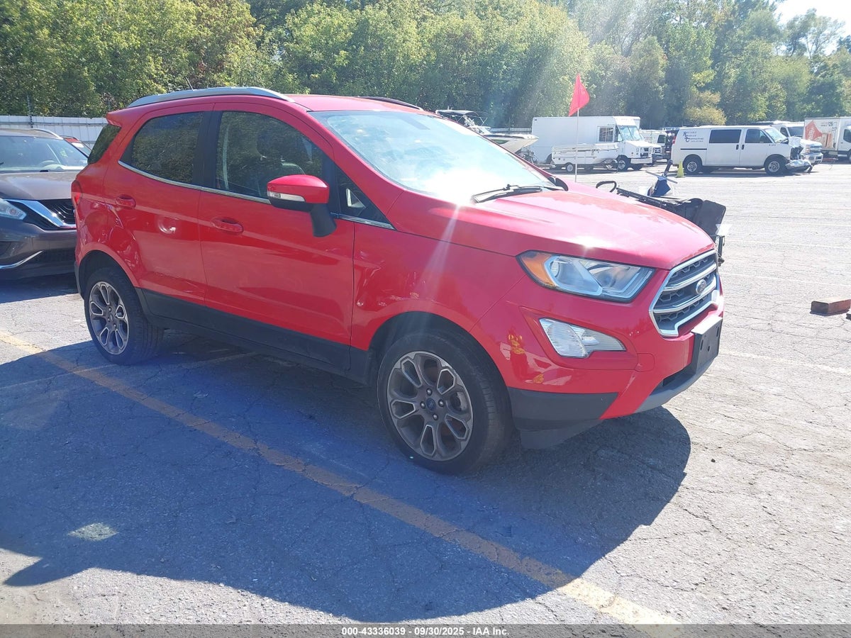 2020 Ford Ecosport MAJ6S3KL2LC329630 Lot 43336039