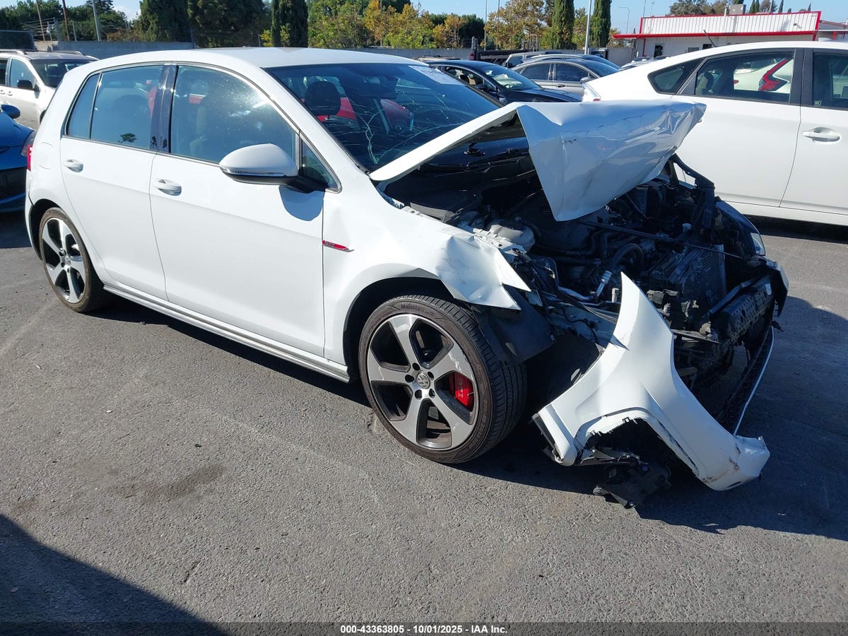 2019 Volkswagen Golf GTI 3VW5T7AUXKM024813 Lot 43363805