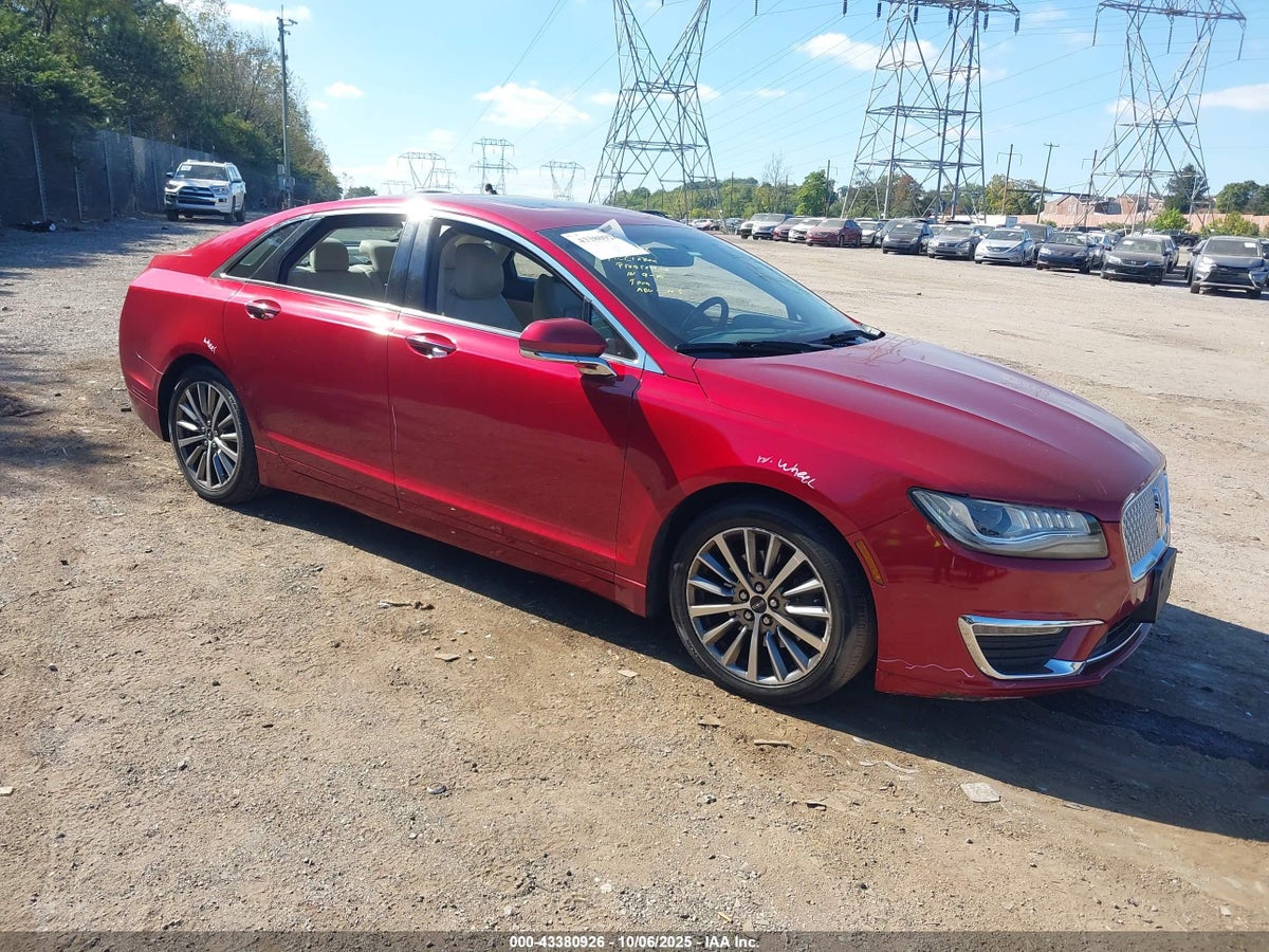 2017 Lincoln MKZ 3LN6L5D92HR619598 Lot 43380926