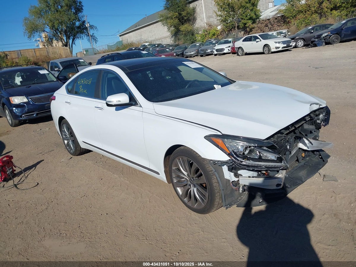 2015 Hyundai Genesis KMHGN4JFXFU086571 Lot 43431051