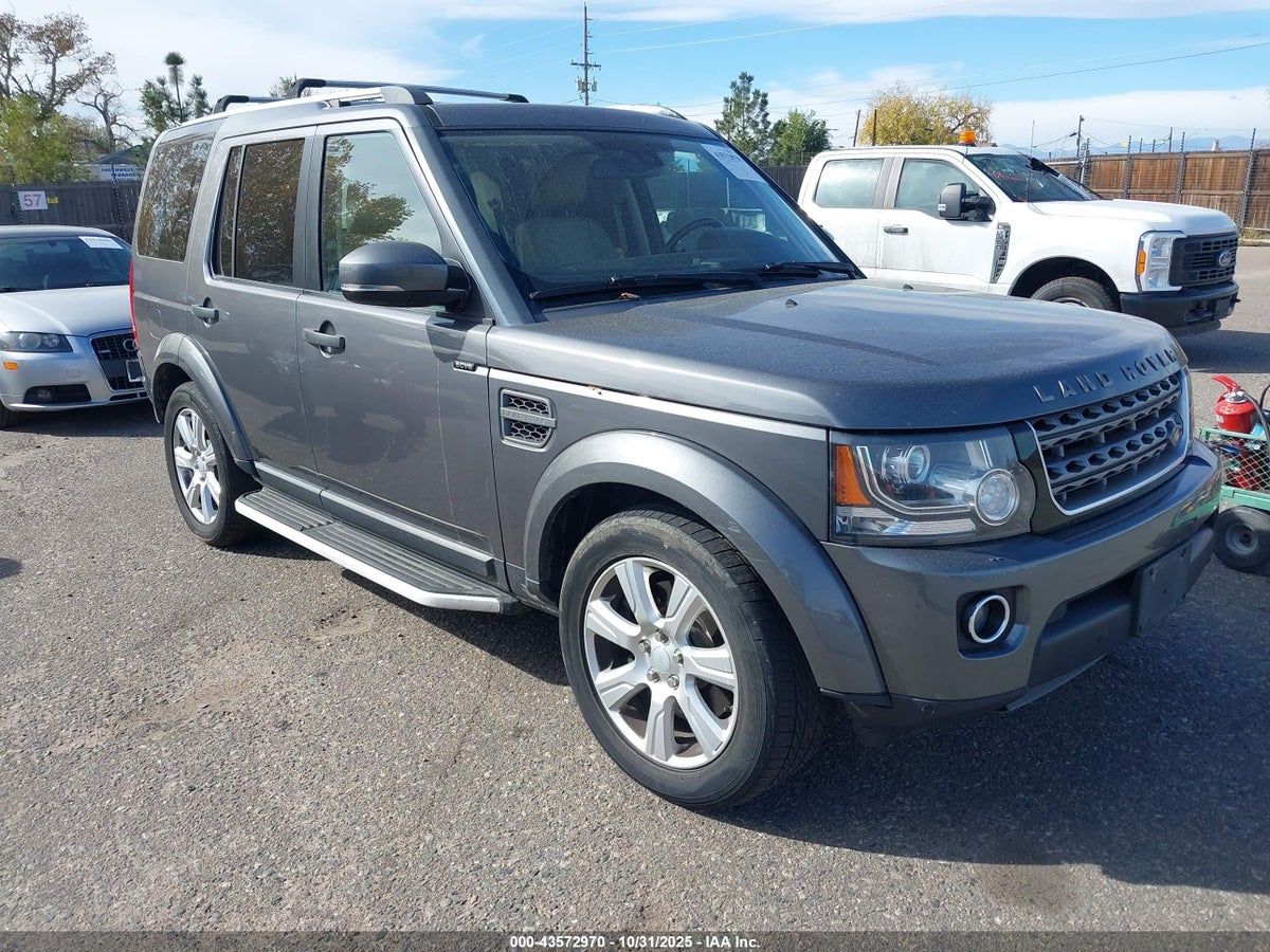 2016 Land Rover LR4 SALAG2V66GA784285 Lot 43572970