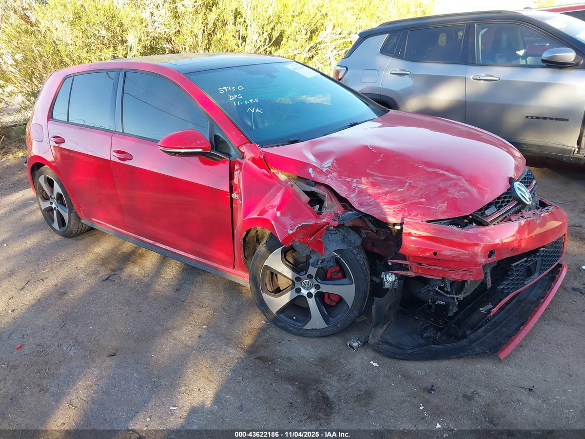 2015 Volkswagen Golf GTI 3VW547AU0FM104043 Lot 43622186
