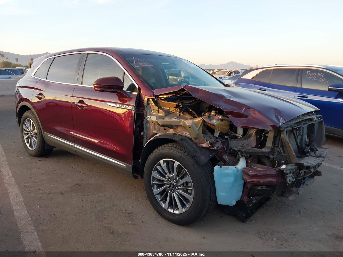 2019 Lincoln Nautilus 2LMPJ6K93KBL24832 Lot 43634780
