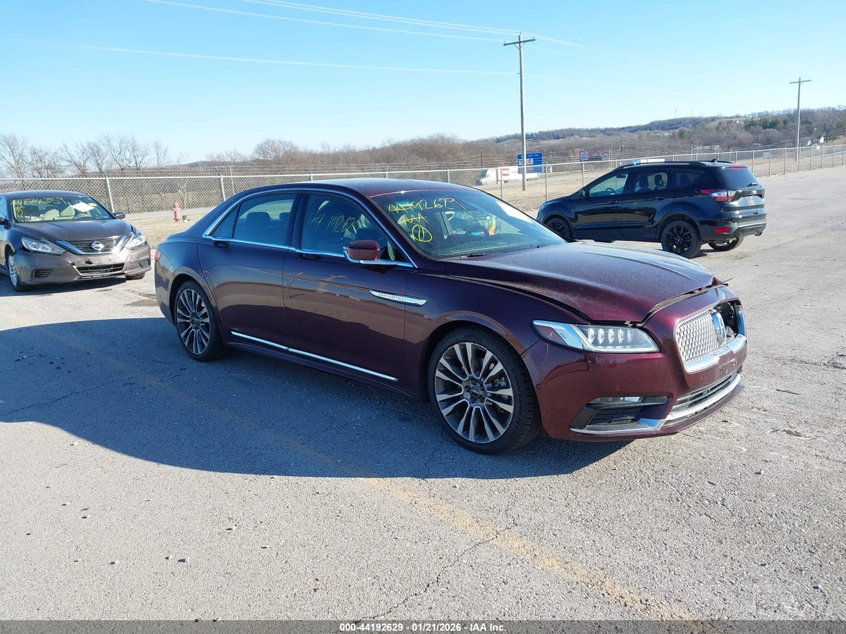 2017 Lincoln Continental 1LN6L9NC5H5618689 Lot 44192629