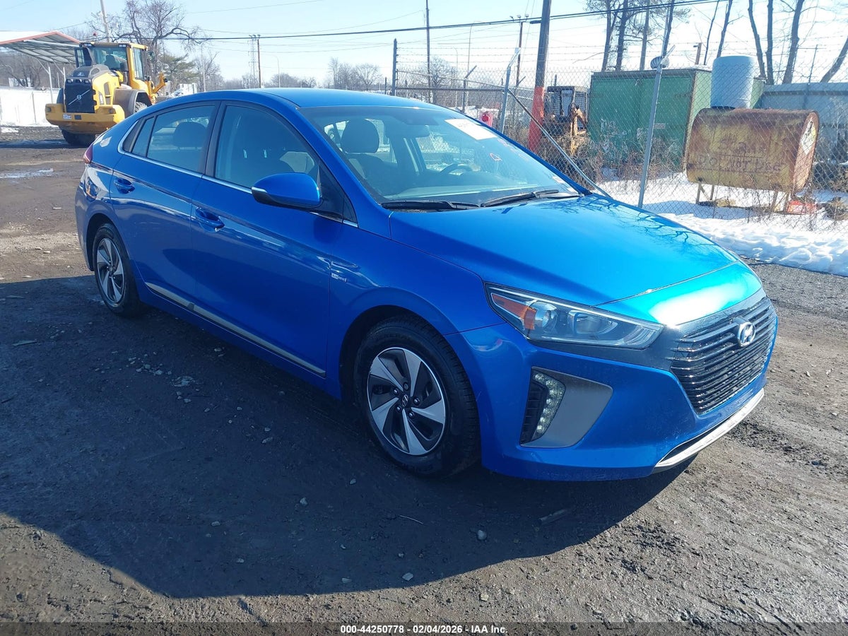 2017 Hyundai Ioniq Hybrid KMHC75LC7HU048199 Lot 44250778