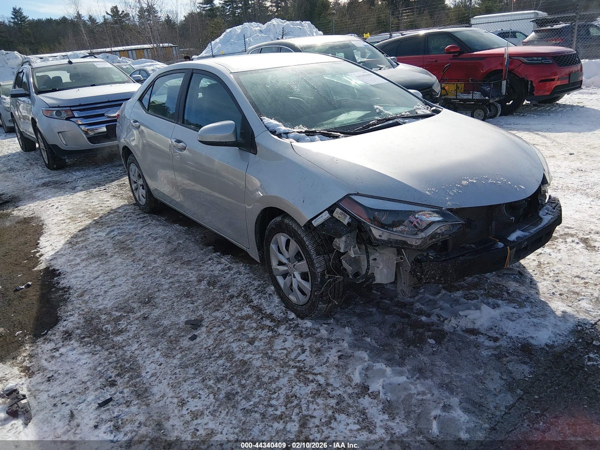 2016 Toyota Corolla 5YFBURHEXGP522510 Lot 44340409
