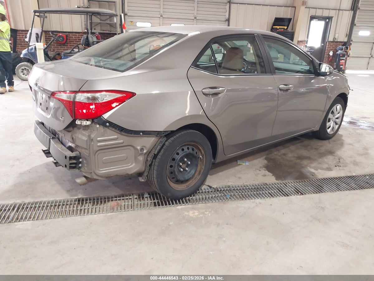 2014 TOYOTA COROLLA LE — снимка 4