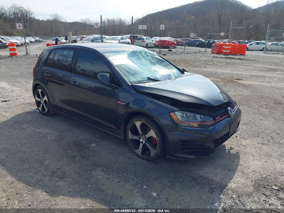 2015 Volkswagen Golf GTI 3VW4T7AUXFM077013 Lot 44498133