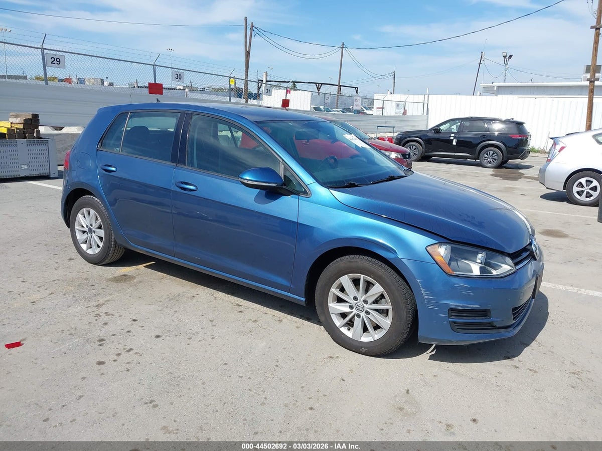 2015 Volkswagen Golf 3VW217AU3FM031150 Lot 44502692