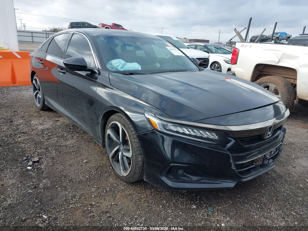2021 Honda Accord 1HGCV2F36MA017639 Lot 44542730