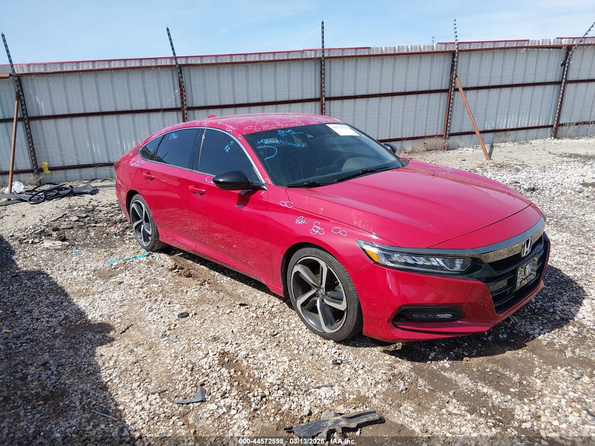 2018 Honda Accord 1HGCV1F37JA160167 Lot 44572598