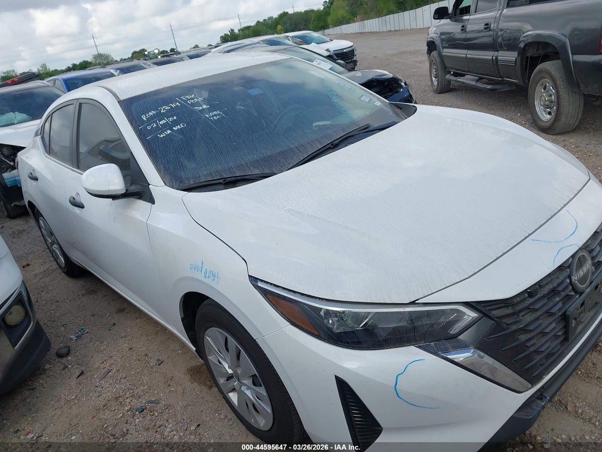 2025 Nissan Sentra 3N1AB8BV9SY211831 Lot 44595647