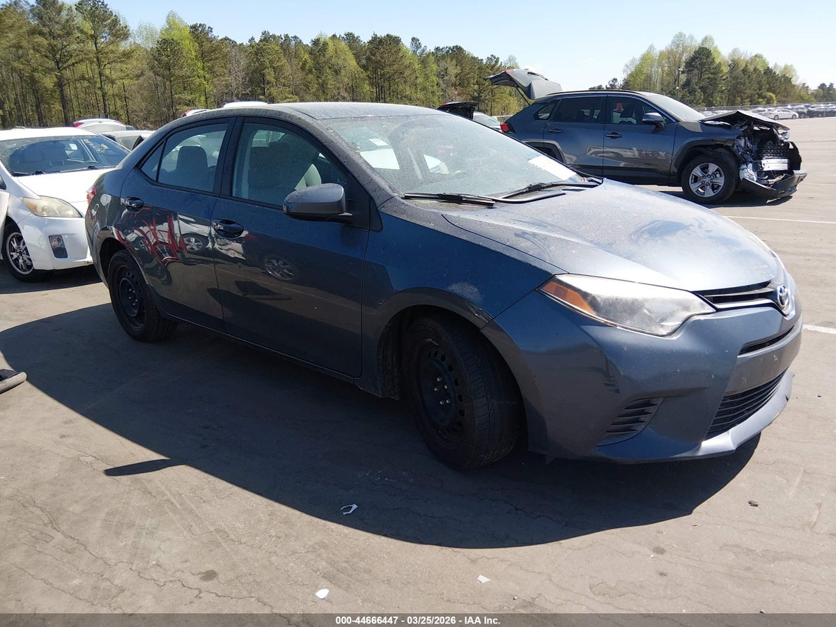 2016 Toyota Corolla 2T1BURHE0GC739581 Lot 44666447
