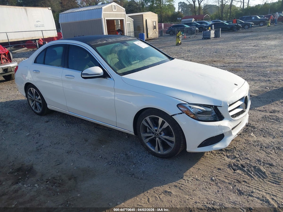 2018 Mercedes-Benz C 300 WDDWF4JB7JR400530 Lot 44770645