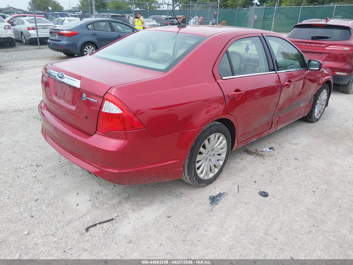 2012 FORD FUSION HYBRID — photo 4