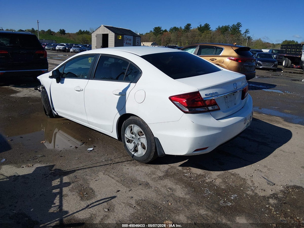 2013 HONDA CIVIC LX — снимка 3