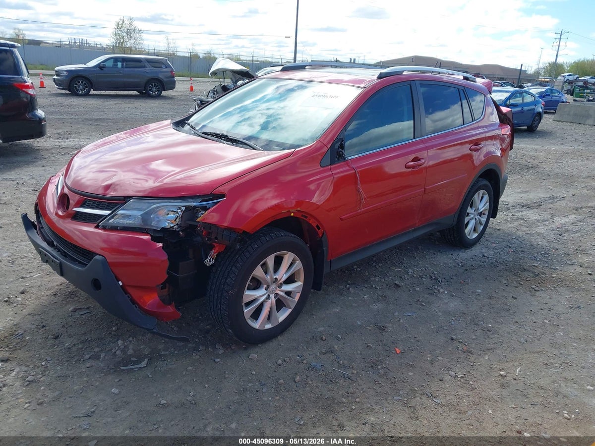 2014 TOYOTA RAV4 LIMITED — снимка 2