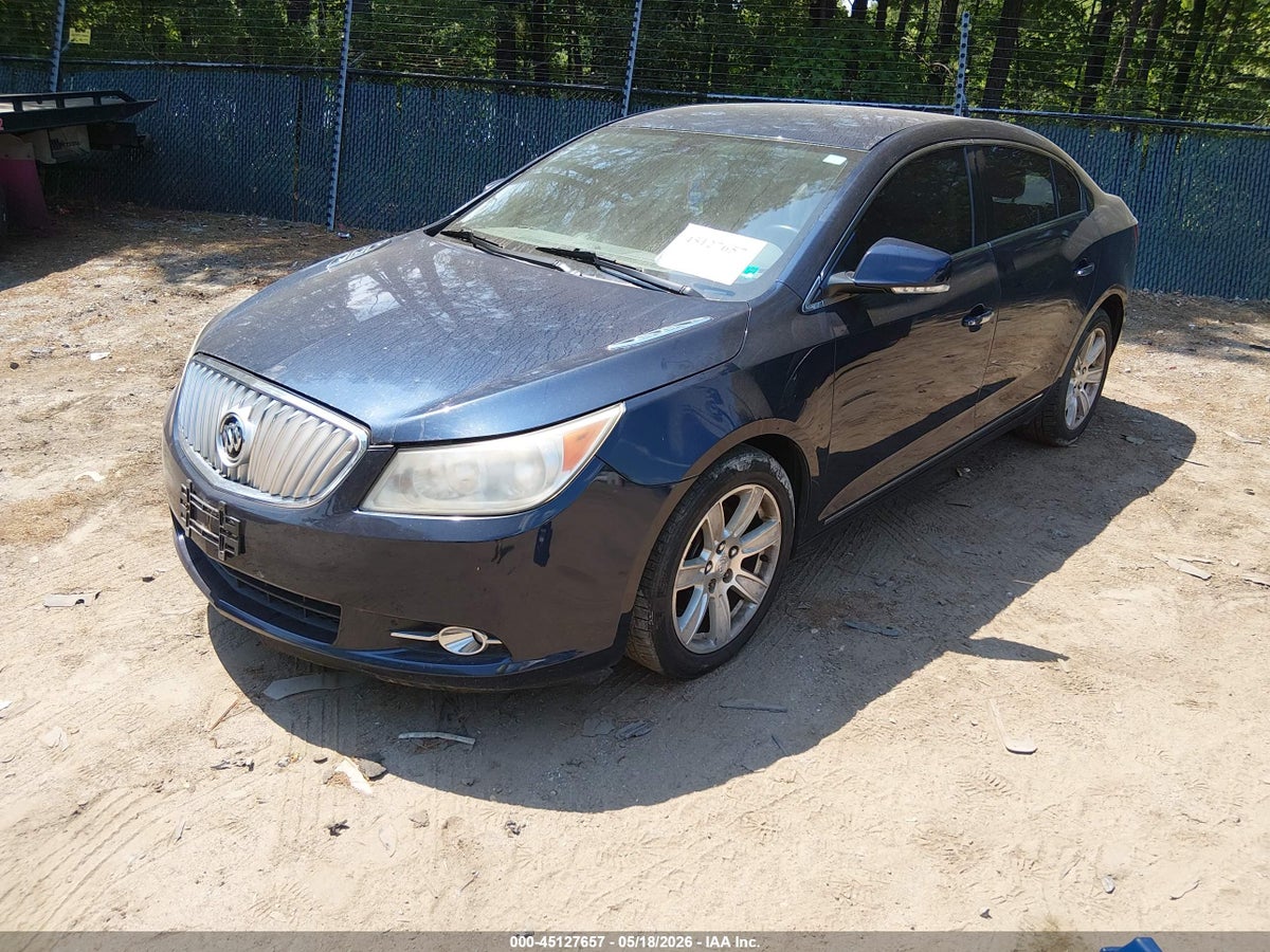 2010 BUICK LACROSSE CXL — снимка 2