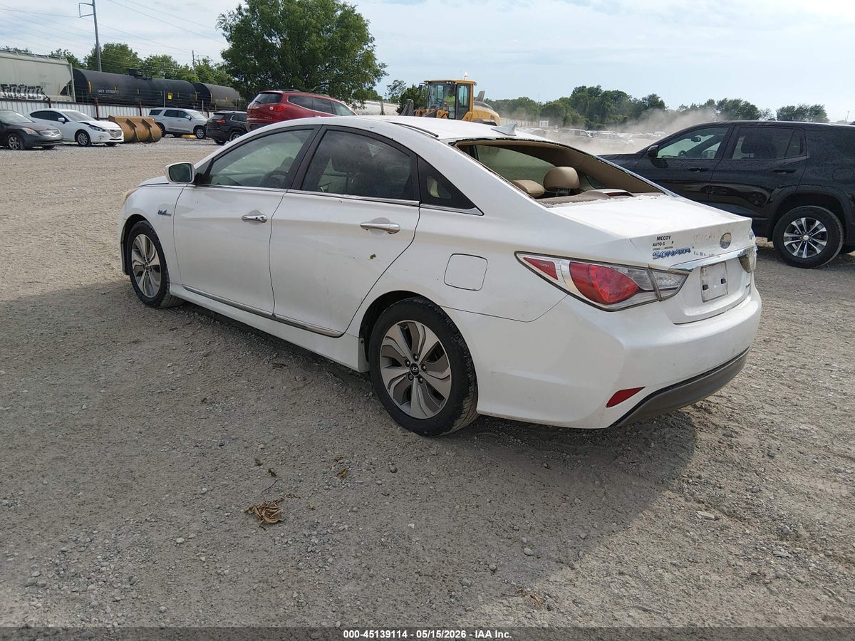 2013 HYUNDAI SONATA HYBRID LIMITED — снимка 3