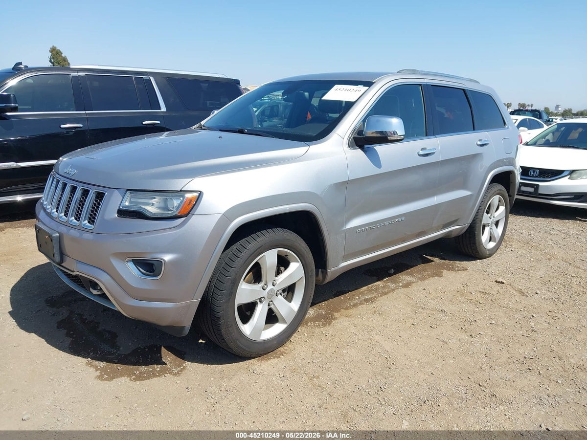 2014 JEEP GRAND CHEROKEE OVERLAND — снимка 2